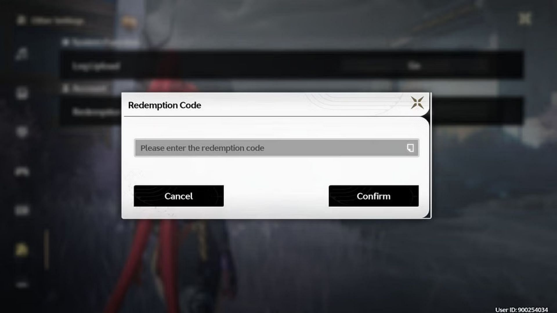How to redeem livestream codes (Image via Kuro Games)